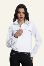 Women's Athletic  Windproof Stand-Collar Jacket
