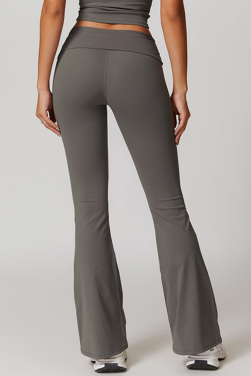 Nell Fold-Over Flare Pants