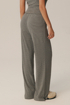 Pantaloni svasati Amalfi a righe con coulisse
