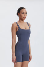 Body Mette con bretelle sottili e schiena a U