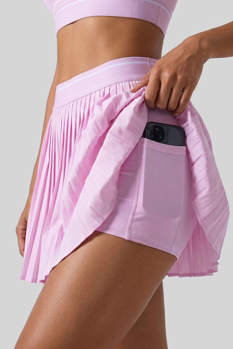 Suki Pleated Skort with Phone Pocket