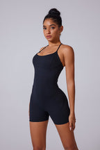 Body Odette con nudo trenzado y short integrado