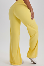 Selma V-Seam Wide Leg Yoga Pants