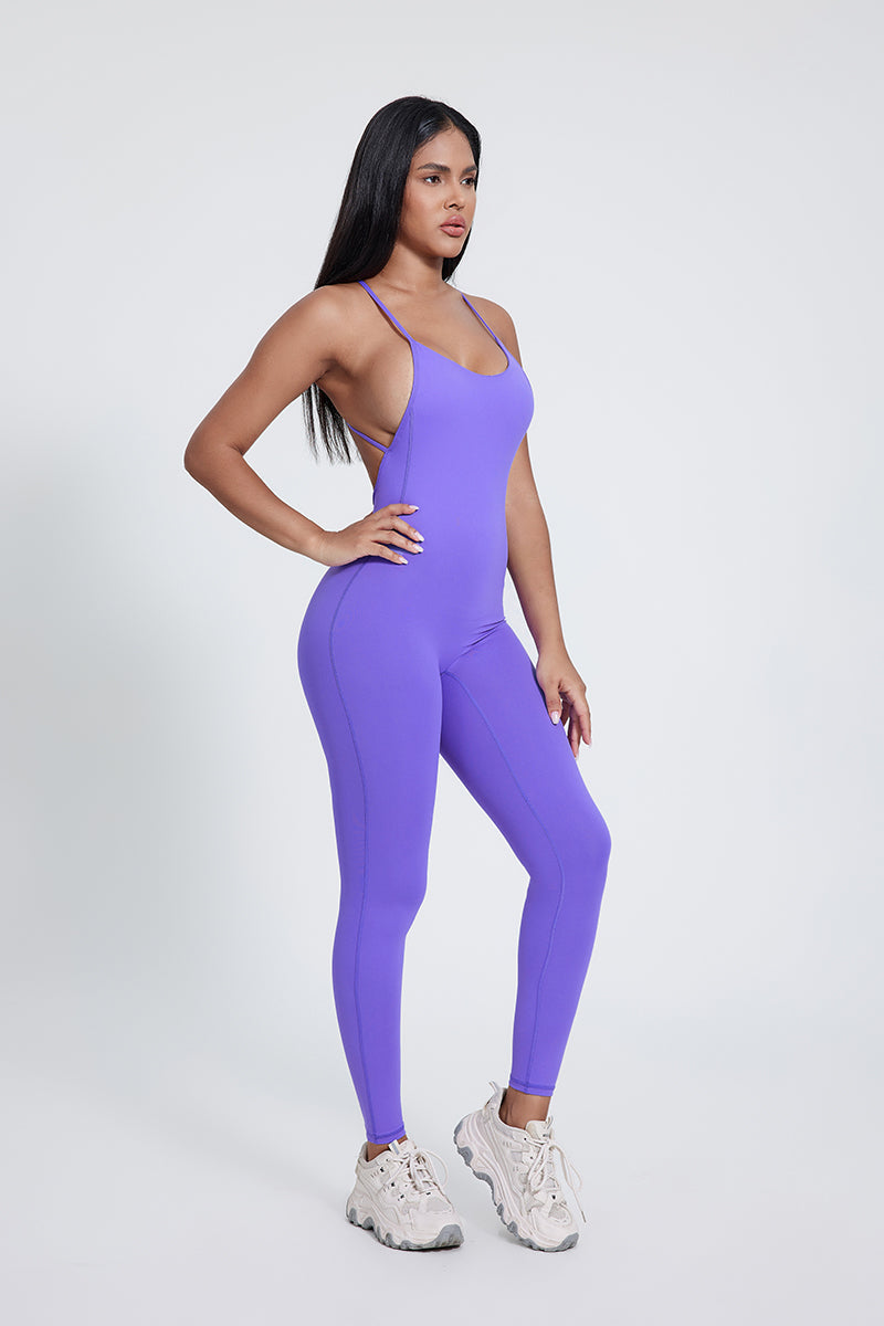 Body de yoga Rina con espalda en X