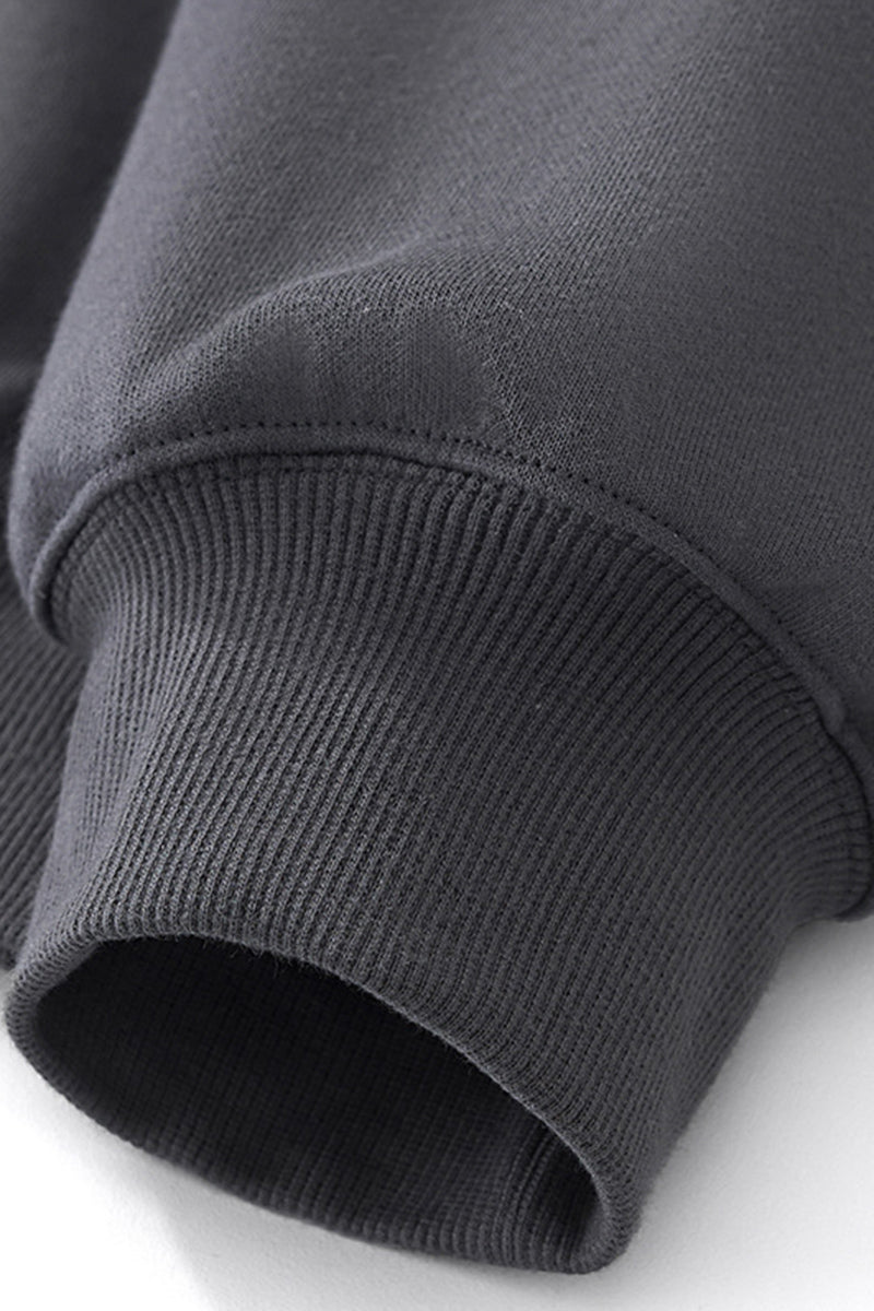 Jules Boxy Cropped Fleece Hoodie