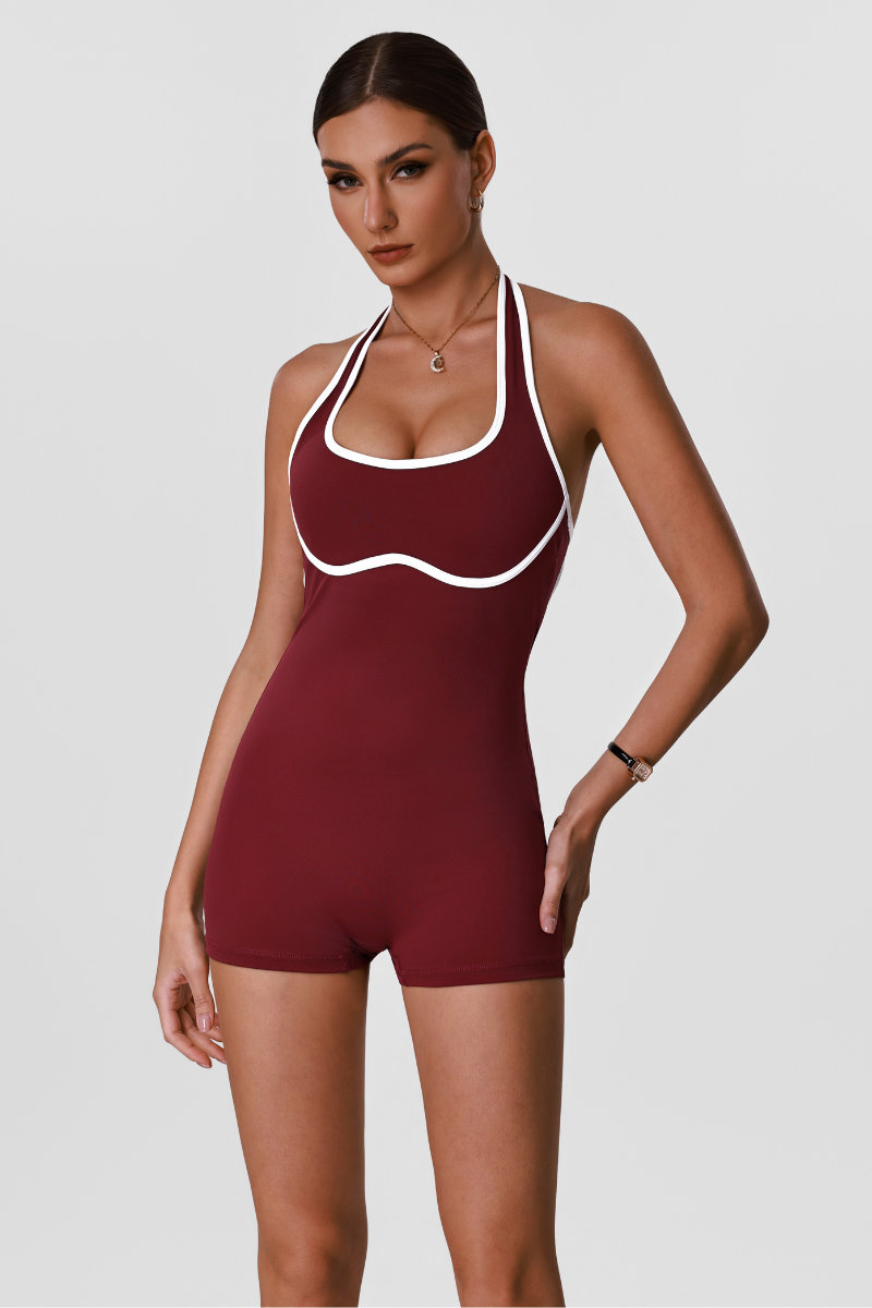 Mono halter Ottilie con bloques de color