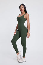 Body de yoga Amara con espalda en U