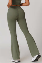 Nell Fold-Over Flare Pants
