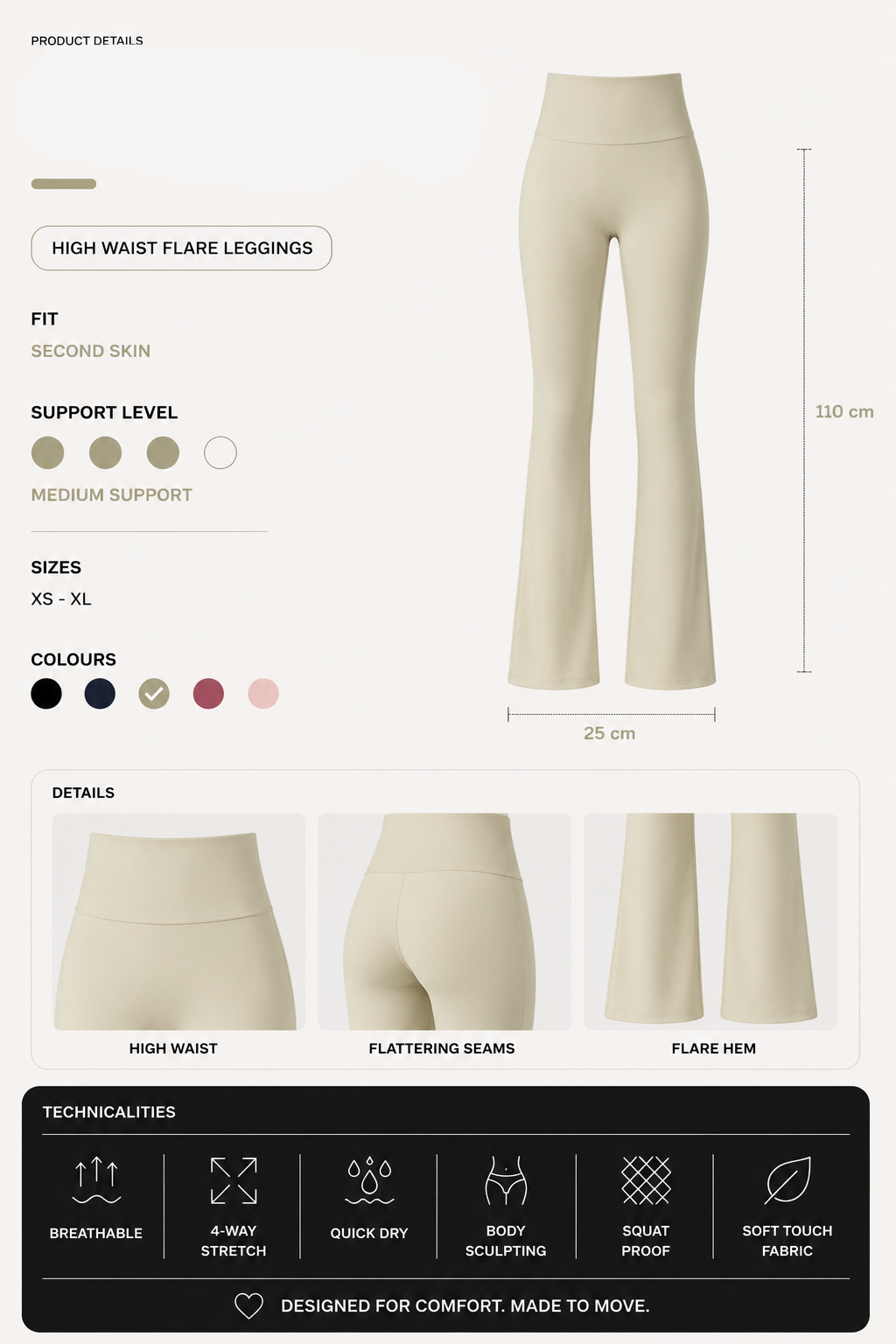 Kelly Flare Legging