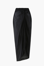 Two-Tone Tie Swimsuit & Sarong