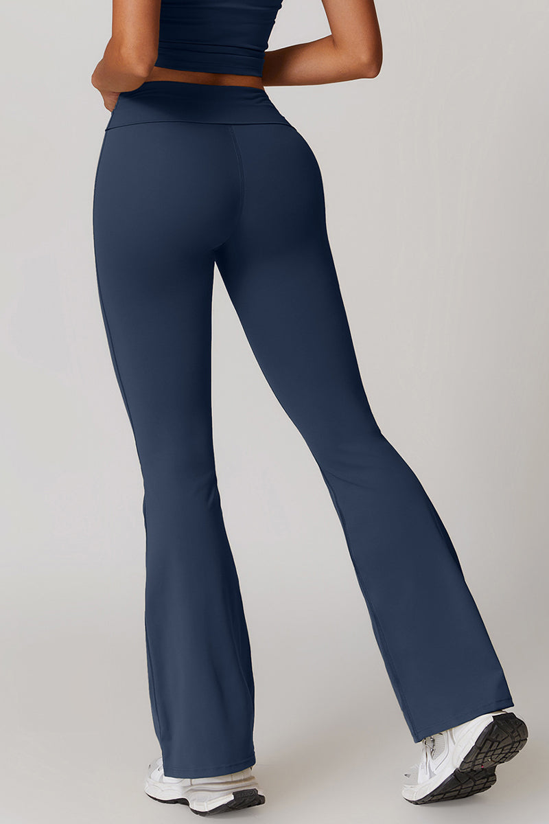 Nell Fold-Over Flare Pants