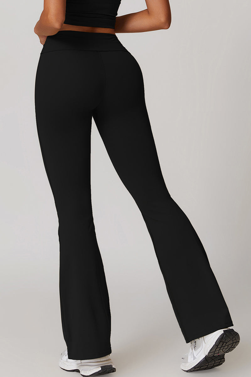 Nell Fold-Over Flare Pants