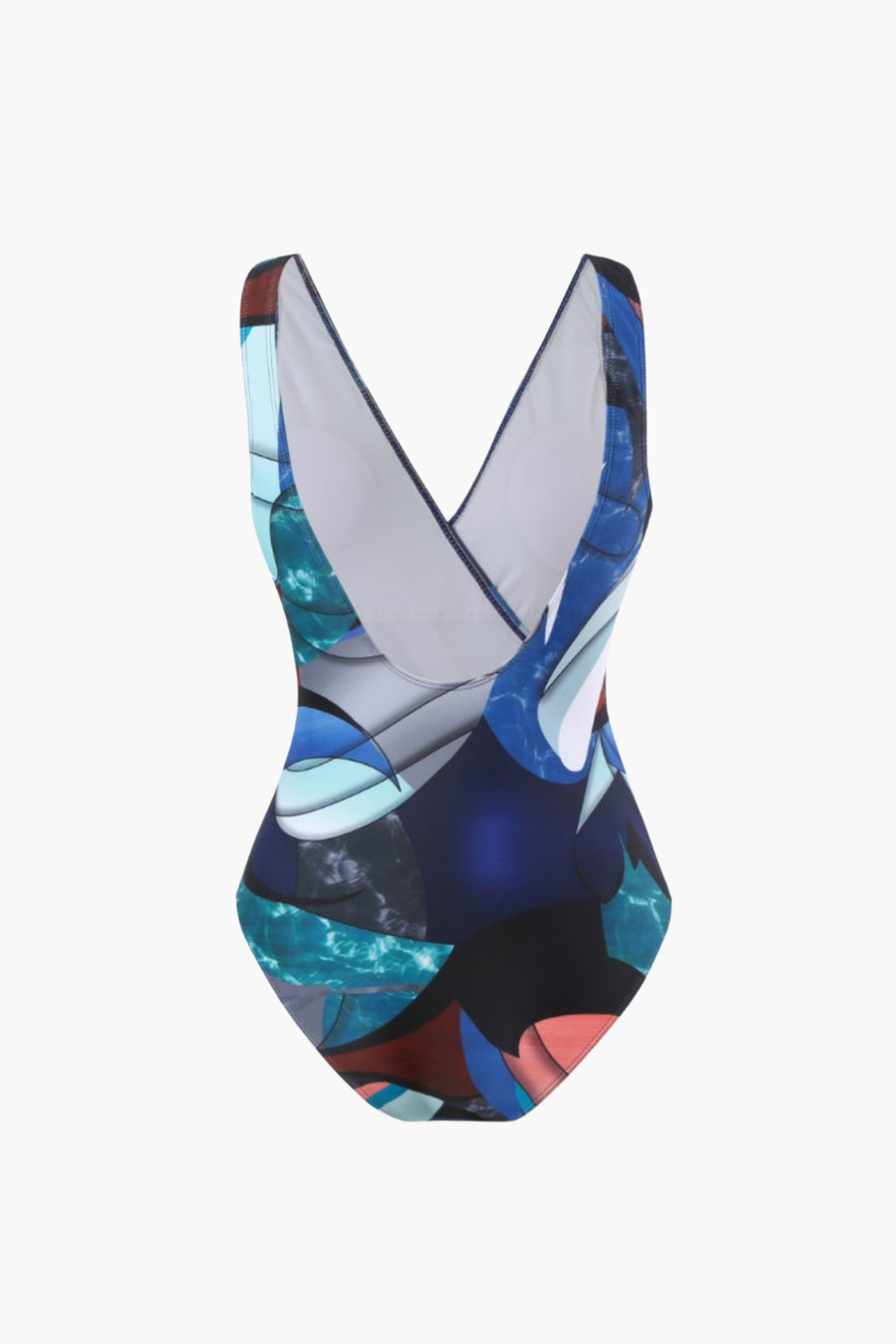 Night Print Swimsuit & Pareo