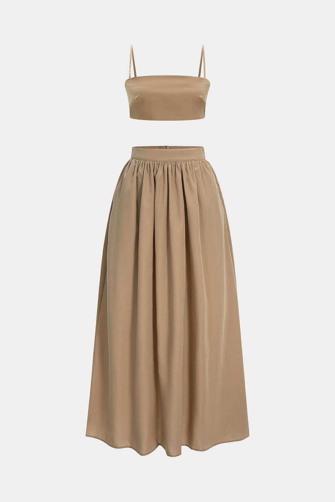 Askılı Detaylı Etek Takımı 