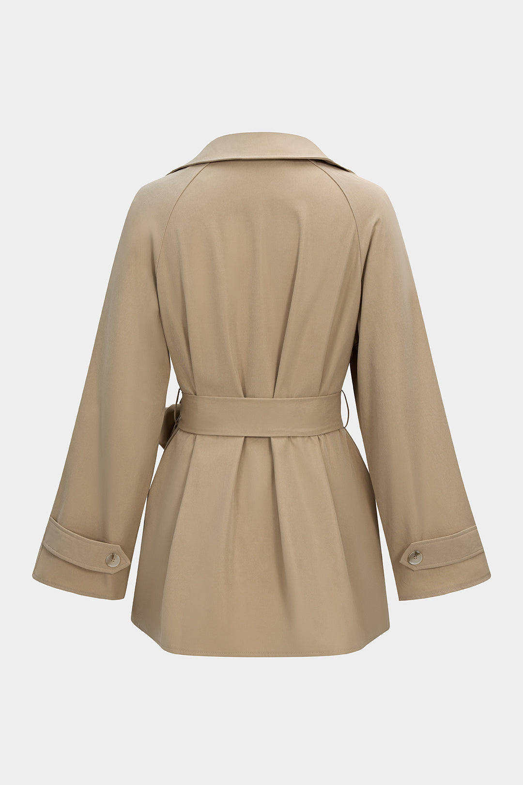 Beige Belted Trenchcoat