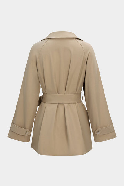Beige Belted Trenchcoat