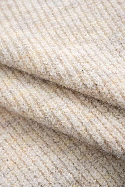 Denim Contrast Knit Jacket