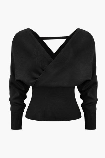 V-neck Sweater Long-Sleeve Triko