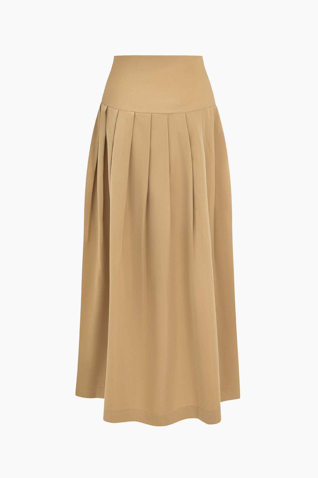 High Waist Pleated Skirt