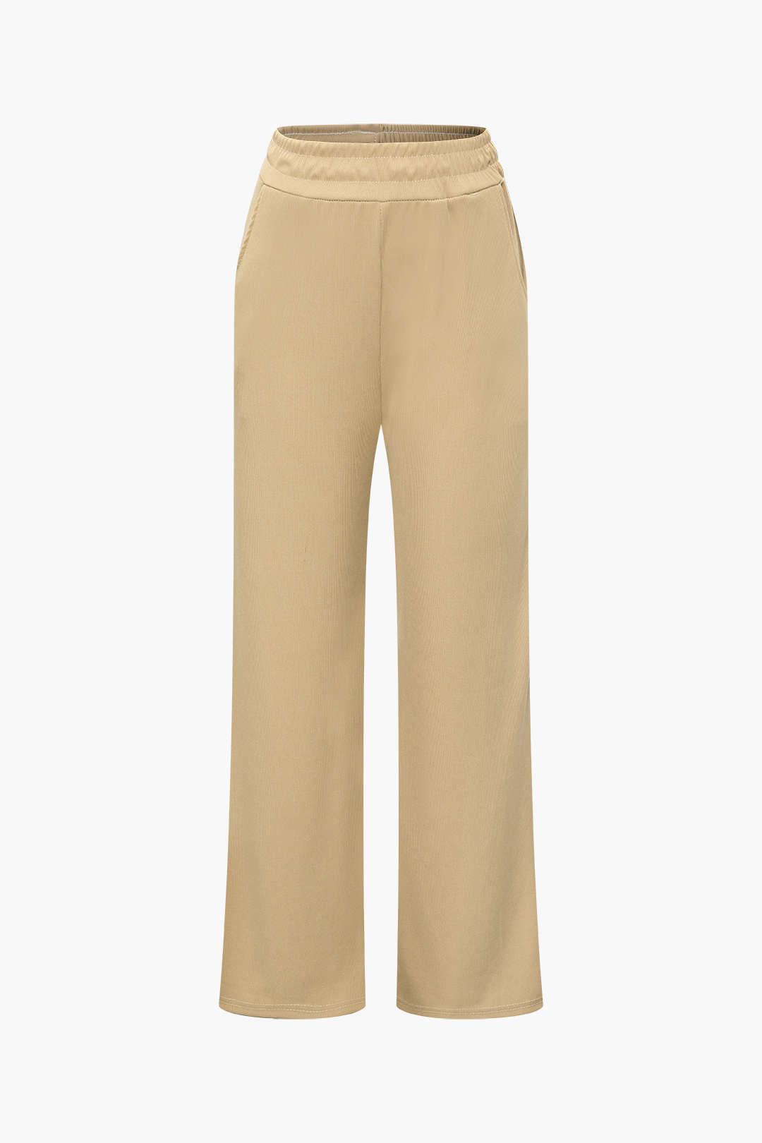 Draped Asymmetric Blouse &amp; Palazzo Trouser Set