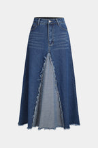 Jupe Denim Évasée