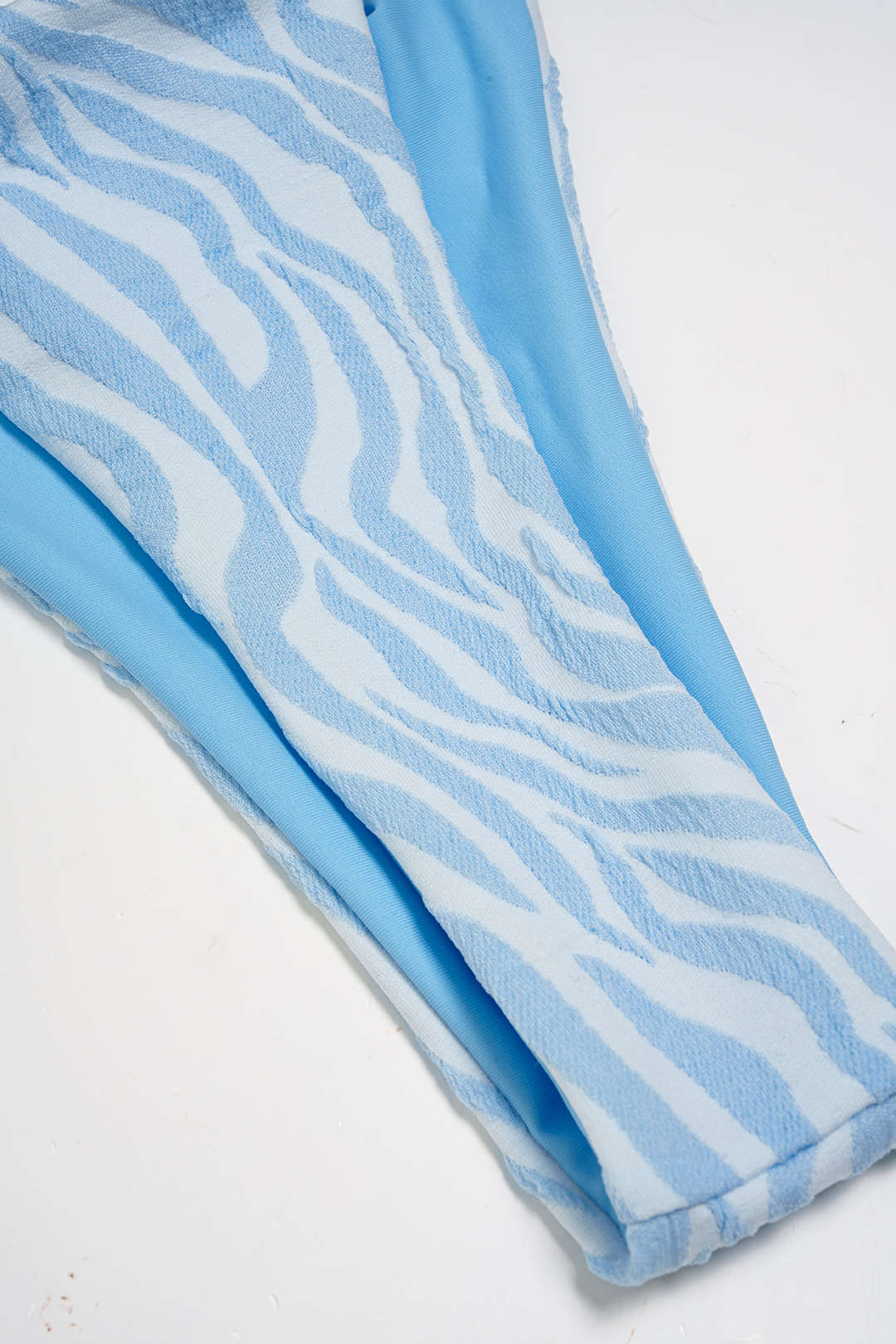 Azure Wave Tie Bikini Set