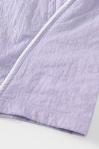 Women's quick-drying and breathable coat and shorts set