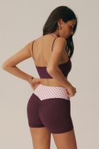 Conjunto Mimi de sujetador y shorts de lunares