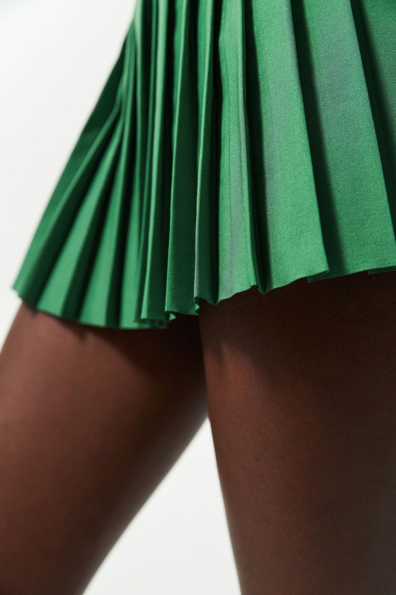 Mika Ribbed Pleated Tennis Skort