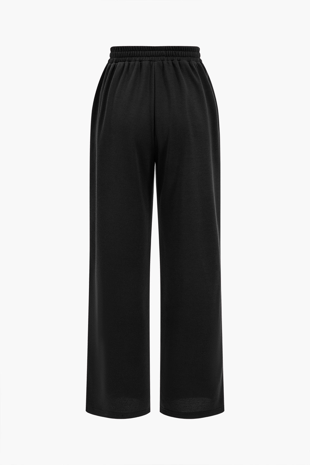 Ease One Shoulder Crop Sweat &amp; Palazzo Tracksuit Set