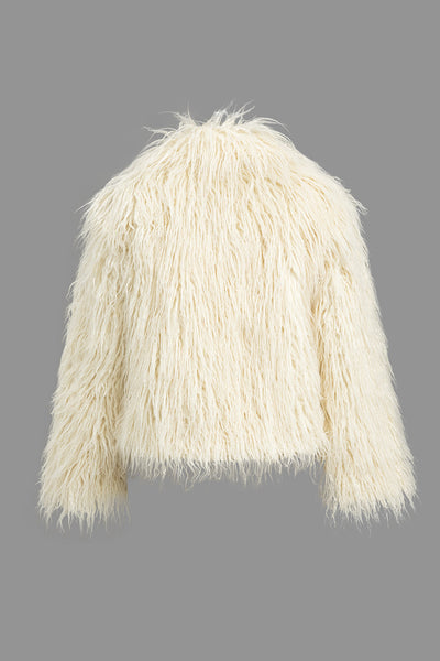 Ivory Dream Fur Jacket