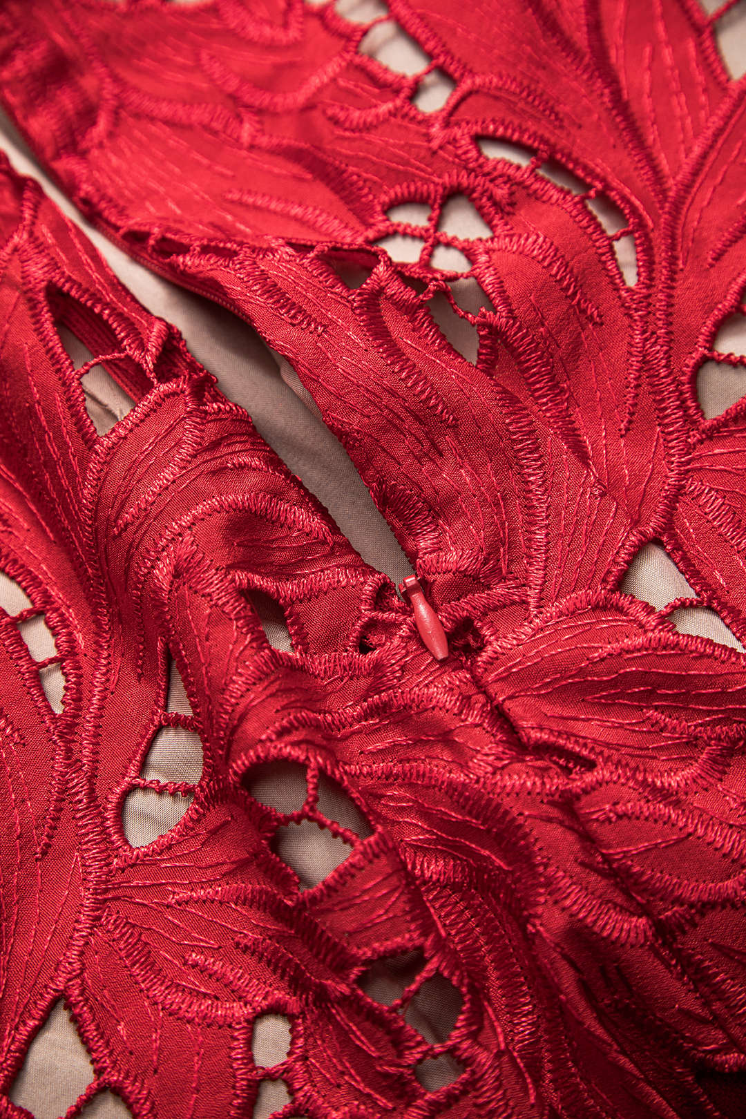 Fiyonk Detaylı Dantel Elbise 