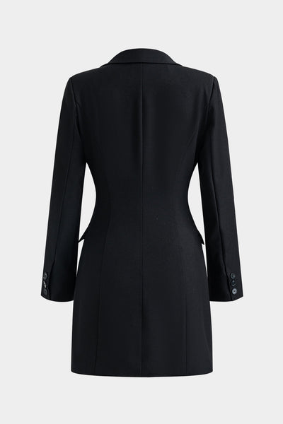 Vandoria Tailored Long Blazer Mini Dress