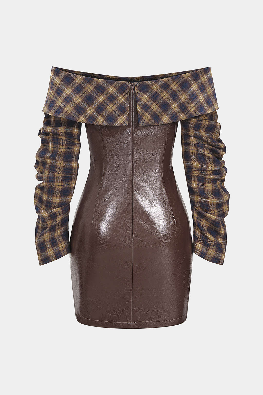 Omuzları Açık Mini Elbise