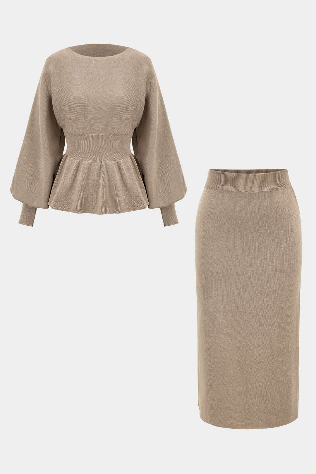 Örgü İki Parçalı Takım 