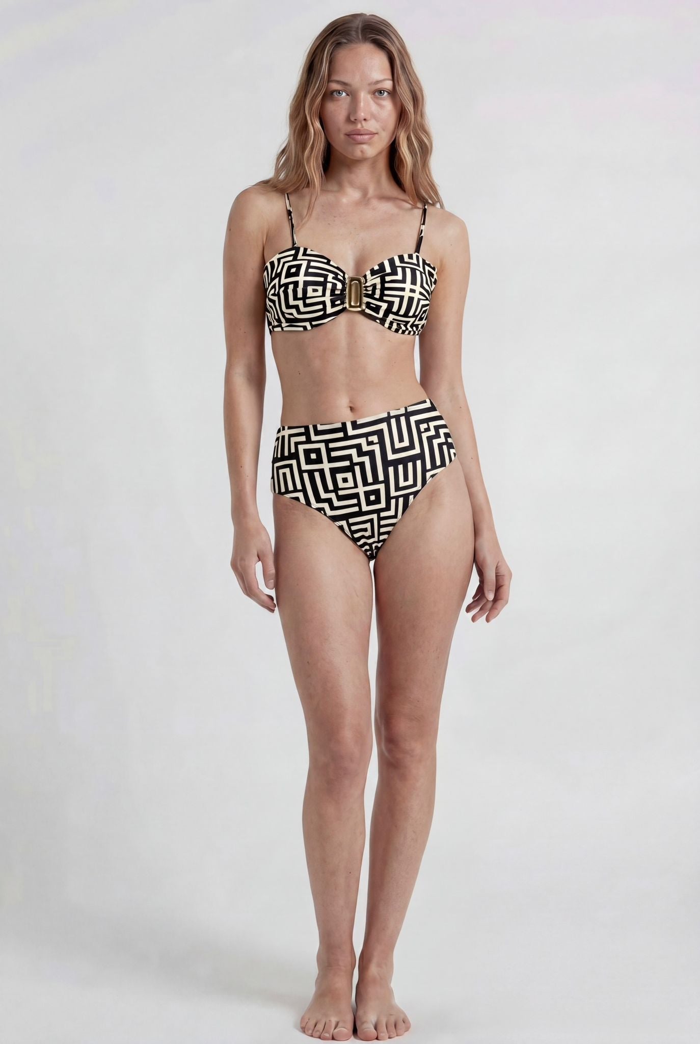 Geometric Print Bikini