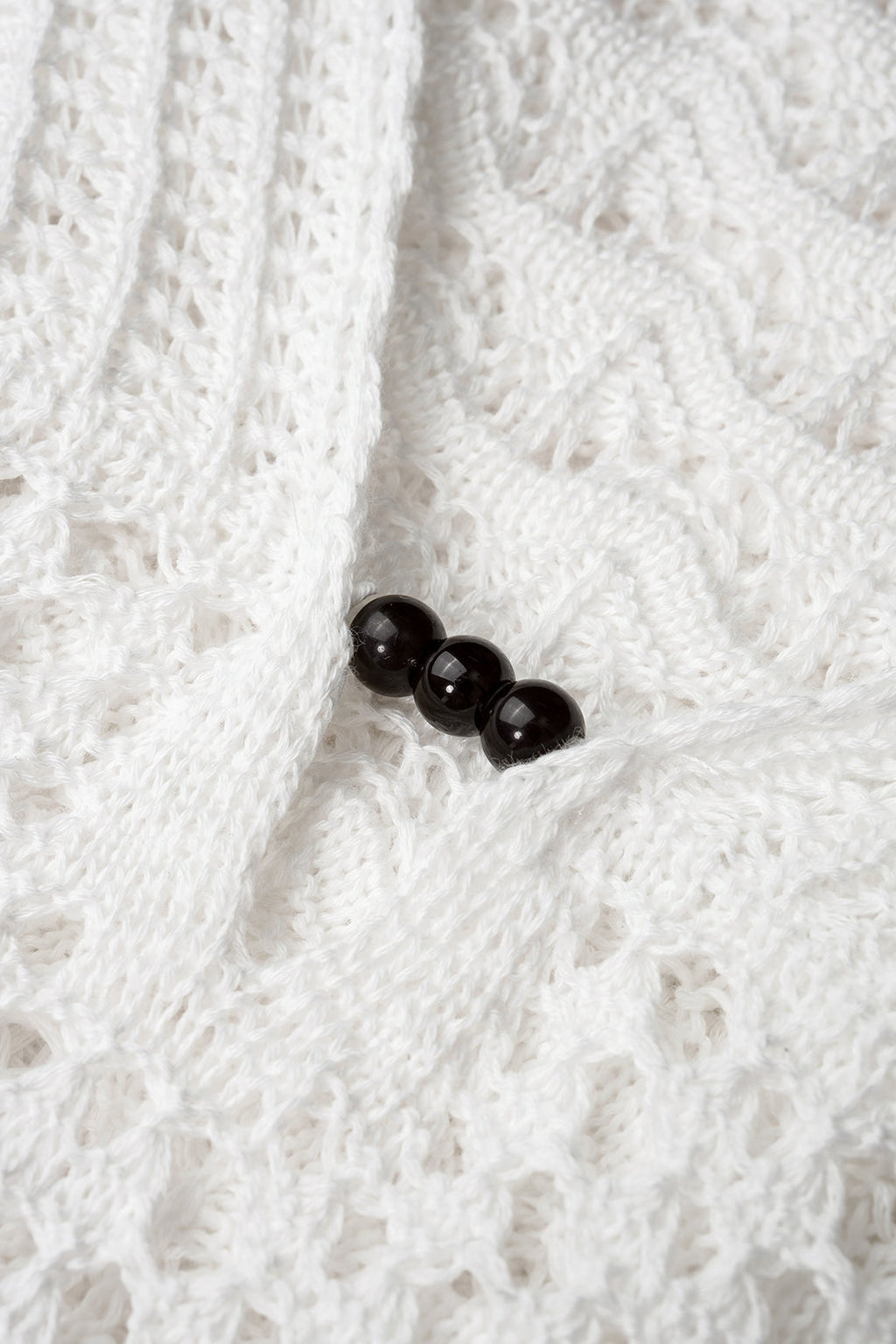 White Crochet Dress