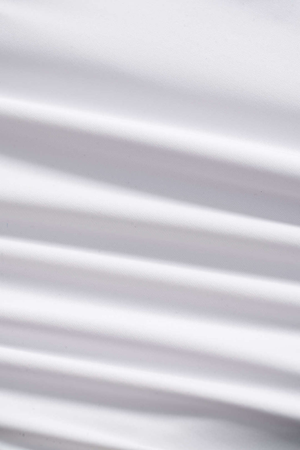 White Contrast Stripe Swimsuit