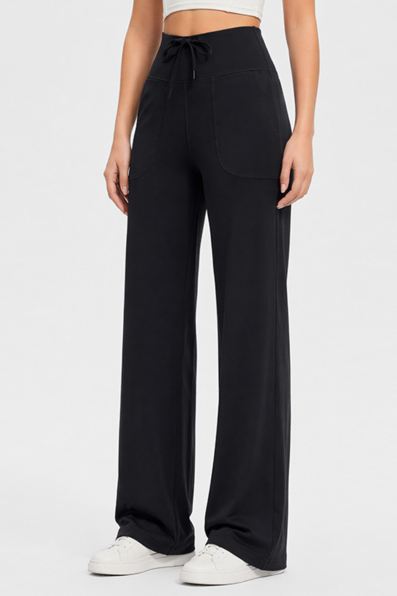 Ola High-Rise Pocket Wide Leg Pants