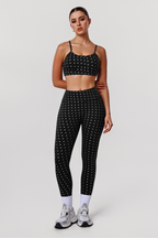 Women's Sports Polka Dot Bra Leggings Two-Piece Set
