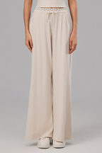Pantalón ancho Pippa con cintura de lunares