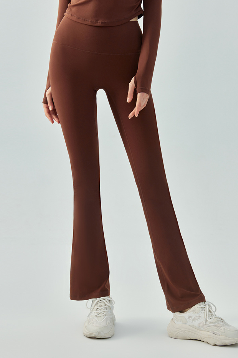Isla High-Waist Flared Pants