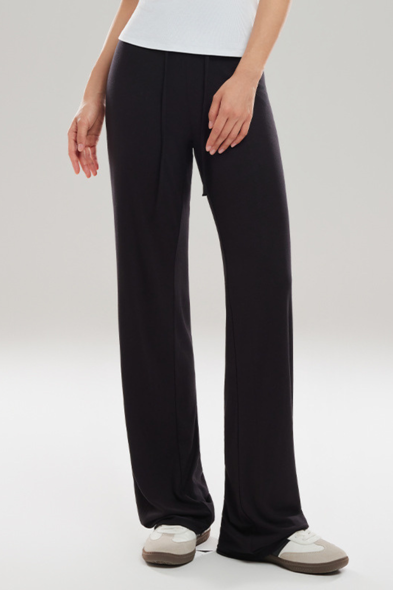 Etta Drawstring Straight Leg Pants