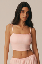 Reggiseno Giselle in jacquard con pizzo