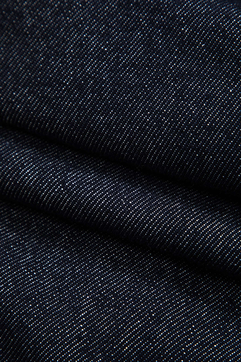 Koyu Renk Yıkamalı Bol Paçalı Kot Pantolon