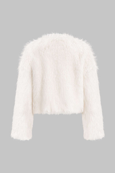 Snow Luxe Feather Jacket
