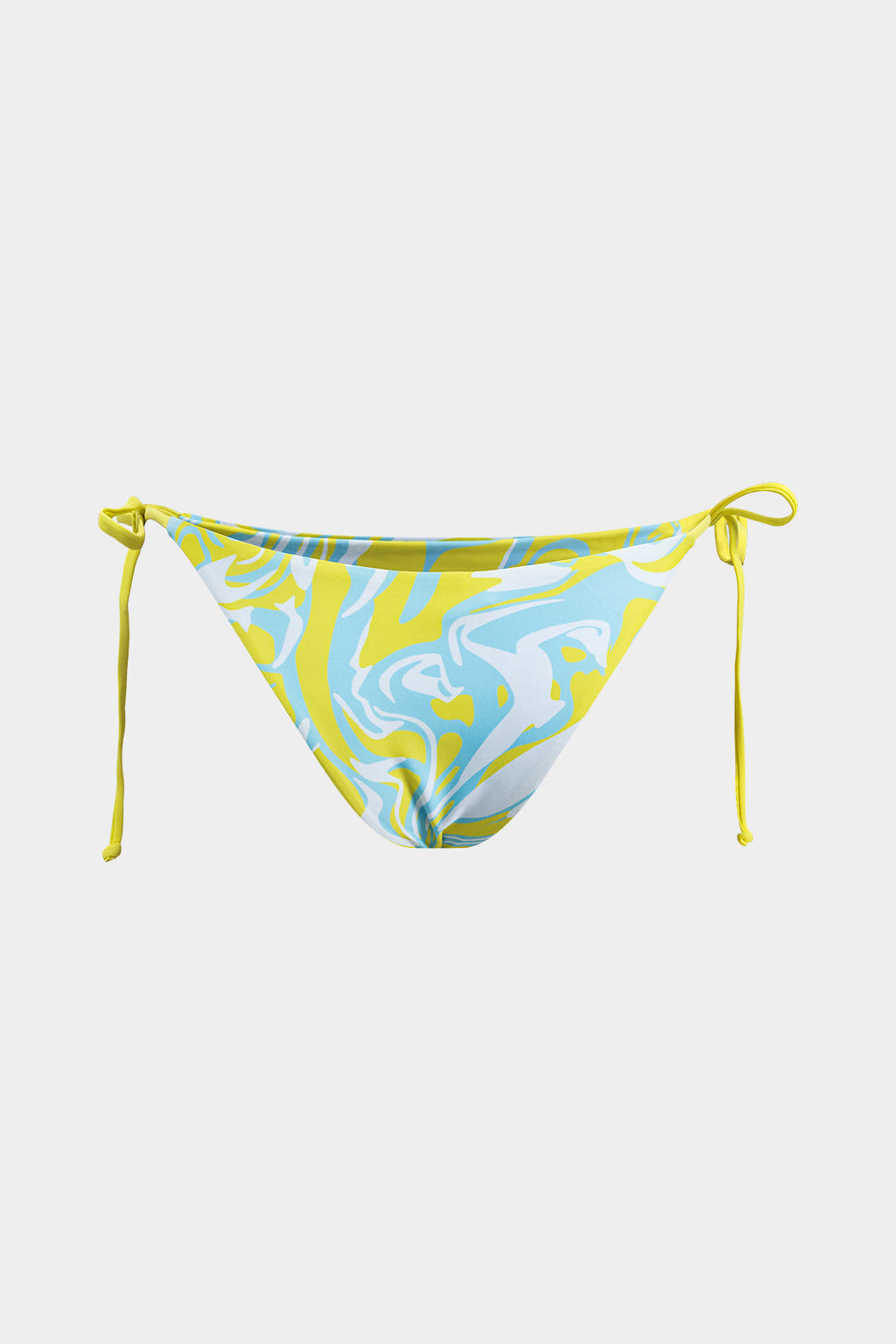 Yellow Printed Bikini & Sarong