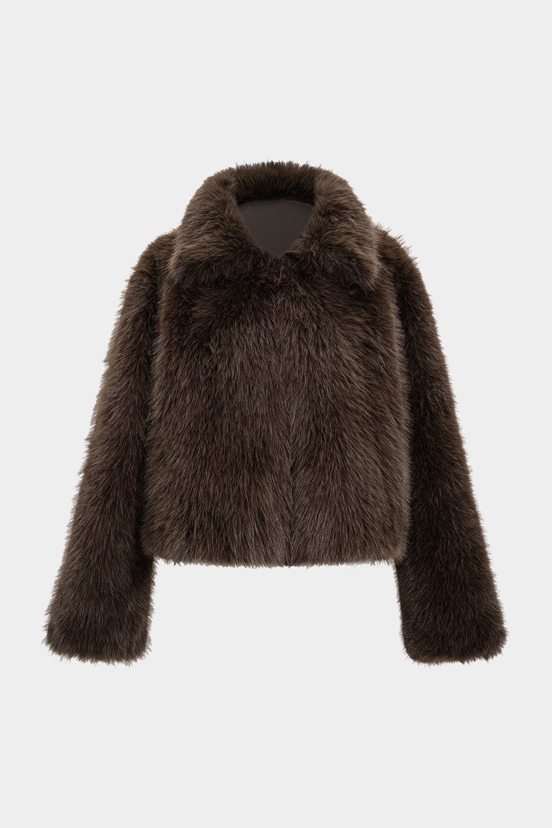 Suni Kürk Kısa Ceket 