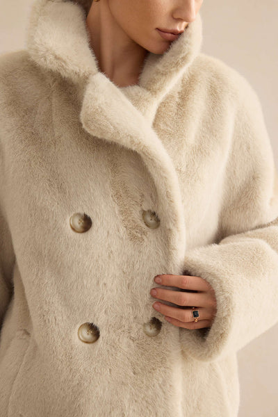 Faux Fur Palto