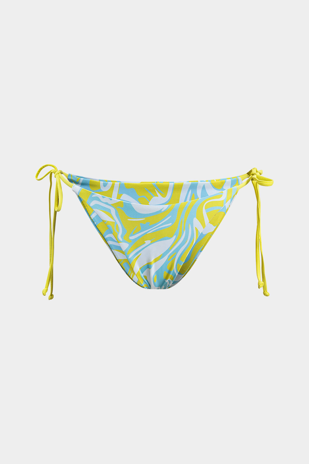 Yellow Printed Bikini & Sarong